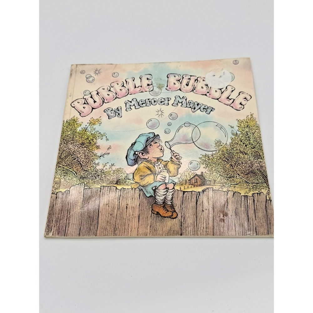 Bubble Bubble By Mercer Mayer 1973 Vintage Children's Picture Book Softcover